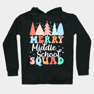 School Squad Teacher 7Th 8Th Grade Christmas Hoodie